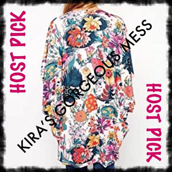 🍭2X HP🍭⭐️BNWT⭐️COLORFUL KIMONO⭐️PLUS SIZE ⭐️ - Picture 4 of 4